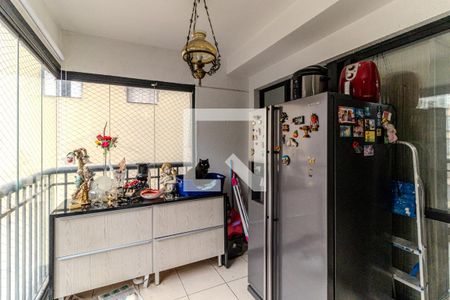 Cozinha de apartamento à venda com 2 quartos, 59m² em Campos Elíseos, São Paulo