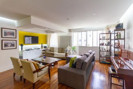 Sala de apartamento à venda com 2 quartos, 117m² em Perdizes, São Paulo