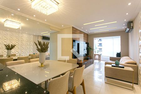 Sala de apartamento à venda com 3 quartos, 97m² em Vila Gomes Cardim, São Paulo