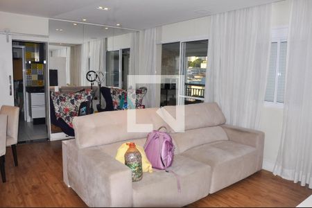 Sala e sala de jantar de apartamento à venda com 3 quartos, 110m² em Vila Dom Pedro Ii, São Paulo