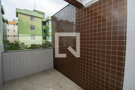 Varanda da Sala | Modelo 2 de apartamento à venda com 3 quartos, 80m² em Fonte Grande, Contagem