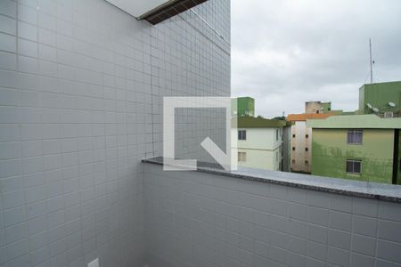 Varanda da Sala | Modelo 1 de apartamento à venda com 3 quartos, 80m² em Fonte Grande, Contagem