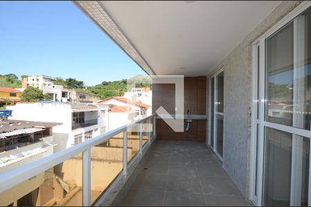 Varanda da Sala de apartamento para alugar com 3 quartos, 78m² em Vila Valqueire, Rio de Janeiro