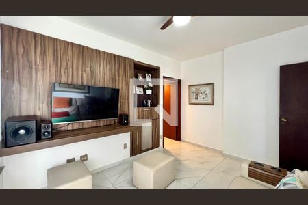 sala  de apartamento à venda com 4 quartos, 190m² em Funcionários, Belo Horizonte