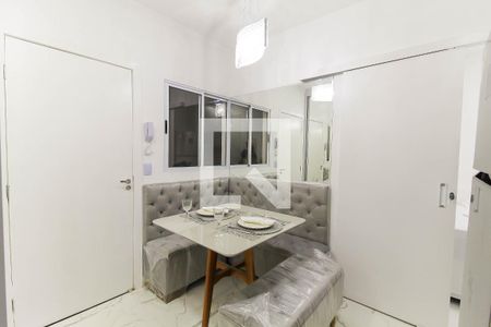 Sala/Cozinha de apartamento à venda com 1 quarto, 24m² em Vila Prudente, São Paulo