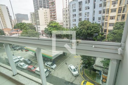 Vista da Varanda de apartamento à venda com 3 quartos, 94m² em Botafogo, Rio de Janeiro