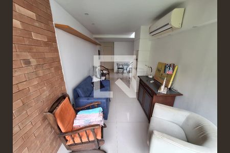 Sala de apartamento à venda com 4 quartos, 145m² em Humaitá, Rio de Janeiro