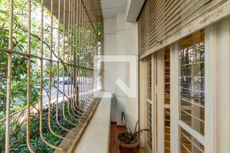 Varanda de apartamento à venda com 3 quartos, 154m² em Higienópolis, São Paulo