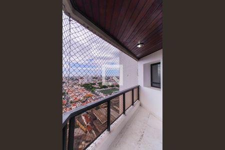 Varanda da Sala de apartamento à venda com 3 quartos, 240m² em Vila Regente Feijó, São Paulo