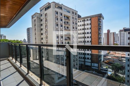 Varanda da Sala de apartamento à venda com 6 quartos, 400m² em Vila Gilda, Santo André