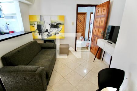 Sala de apartamento para alugar com 1 quarto, 40m² em Jardim Apipema, Salvador