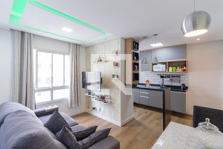 Sala de apartamento para alugar com 2 quartos, 44m² em Jardim Boa Vista (zona Oeste), Osasco
