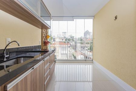 Varanda da Sala de apartamento para alugar com 2 quartos, 56m² em Vila Nair, São Paulo
