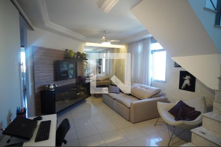 Sala de apartamento à venda com 3 quartos, 185m² em Indaiá, Belo Horizonte