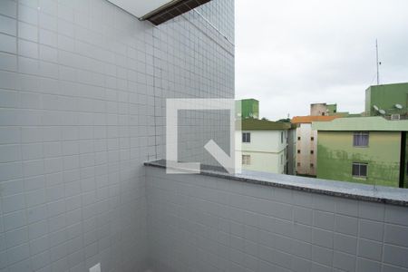 Varanda da Sala de apartamento à venda com 3 quartos, 160m² em Fonte Grande, Contagem