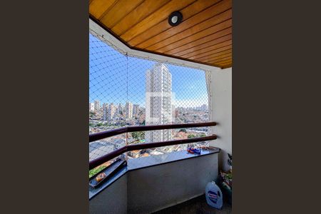 Varanda da Sala de apartamento para alugar com 3 quartos, 107m² em Vila Regente Feijó, São Paulo
