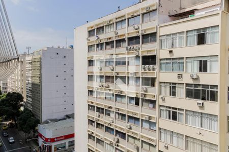 Vista da Sala de apartamento à venda com 2 quartos, 70m² em Copacabana, Rio de Janeiro