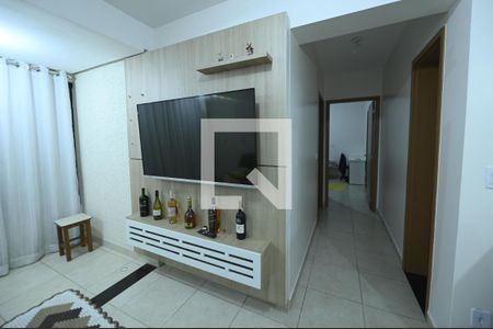 Sala de apartamento para alugar com 2 quartos, 66m² em Vila Brasilia, Aparecida de Goiânia