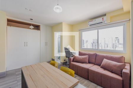 Studio de kitnet/studio para alugar com 1 quarto, 30m² em Cerqueira César, São Paulo