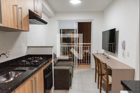 Sala de apartamento para alugar com 1 quarto, 27m² em Cambuci, São Paulo