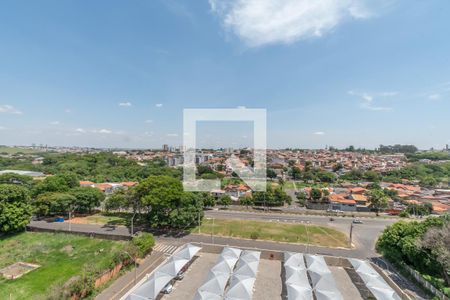 Vista Varanda Sala de Estar/Jantar  de apartamento para alugar com 2 quartos, 58m² em Chácaras Fazenda Coelho, Hortolândia