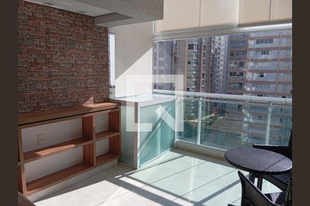 Varanda de apartamento à venda com 1 quarto, 83m² em Campo Belo, São Paulo