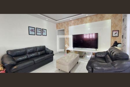 Sala de casa à venda com 3 quartos, 184m² em Vila Bela Vista, Santo André