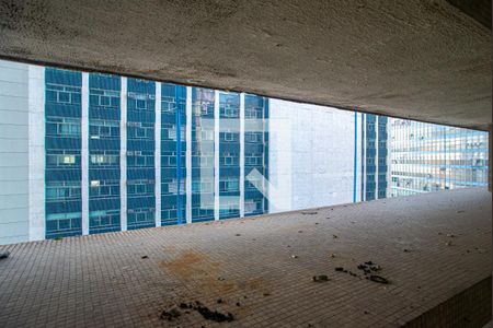 Vista da Sala e do Quarto de kitnet/studio para alugar com 1 quarto, 44m² em Centro Histórico de São Paulo, São Paulo
