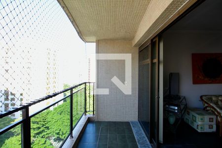 Varanda de apartamento para alugar com 4 quartos, 220m² em Pitangueiras, Guarujá