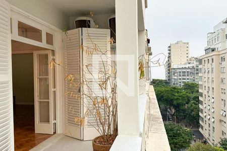 Varanda de apartamento à venda com 3 quartos, 220m² em Copacabana, Rio de Janeiro