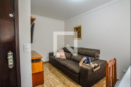 Sala de apartamento à venda com 2 quartos, 72m² em Vila Pires, Santo André