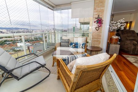 Varanda de apartamento à venda com 3 quartos, 162m² em Lapa, São Paulo