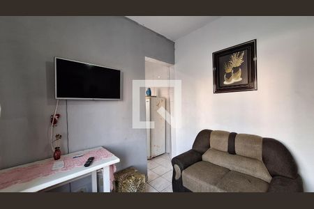 Sala de apartamento para alugar com 1 quarto, 35m² em Vila Assuncao, Praia Grande