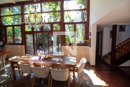 Sala de Jantar de casa à venda com 4 quartos, 344m² em Santo Amaro, São Paulo
