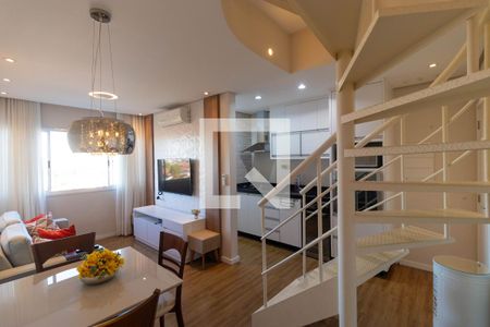 Salas de apartamento à venda com 2 quartos, 100m² em Jardim Paranapanema, Campinas