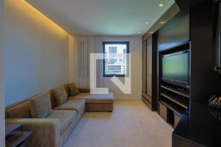 Sala de TV de apartamento à venda com 4 quartos, 170m² em Serra, Belo Horizonte