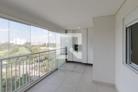 Varanda de apartamento para alugar com 2 quartos, 53m² em Santo Amaro, São Paulo