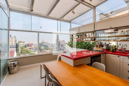 Sala de apartamento à venda com 3 quartos, 108m² em Santa Tereza, Porto Alegre