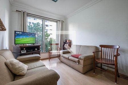 Sala de apartamento à venda com 2 quartos, 70m² em Jardim das Bandeiras, São Paulo