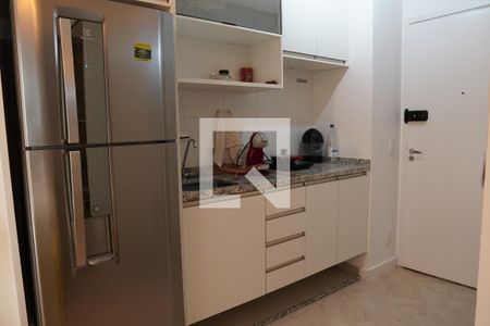 Cozinha de kitnet/studio à venda com 1 quarto, 25m² em Jardim Paulista, São Paulo