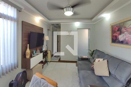 Sala de apartamento para alugar com 2 quartos, 55m² em Jardim Miranda, Campinas