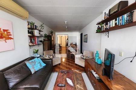 Sala de apartamento à venda com 3 quartos, 119m² em Botafogo, Rio de Janeiro