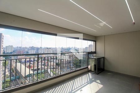 Varanda Sala de apartamento à venda com 3 quartos, 121m² em Vila Independencia, São Paulo