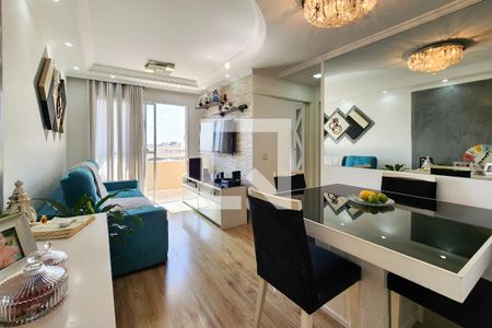 Sala de apartamento à venda com 2 quartos, 54m² em Conjunto Residencial Pombeva, São Bernardo do Campo