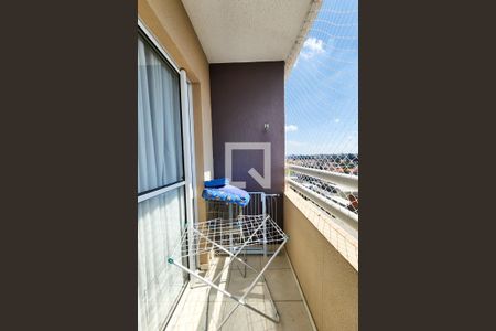 Varanda de apartamento à venda com 2 quartos, 54m² em Conjunto Residencial Pombeva, São Bernardo do Campo