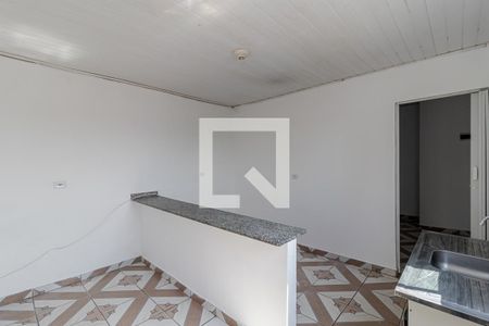 Sala e Cozinha de casa para alugar com 1 quarto, 37m² em Vila Água Funda, São Paulo