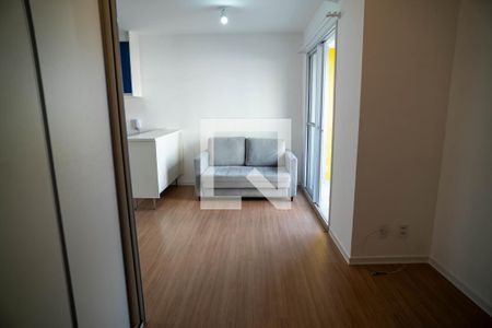 Detalhe Sala de kitnet/studio para alugar com 1 quarto, 28m² em Água Branca, São Paulo