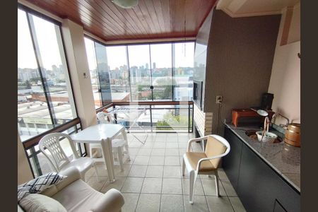 Varanda de apartamento à venda com 3 quartos, 115m² em Rio Branco, Novo Hamburgo