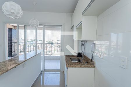 Sala e cozinha de apartamento à venda com 1 quarto, 43m² em Vila Diva, São Paulo