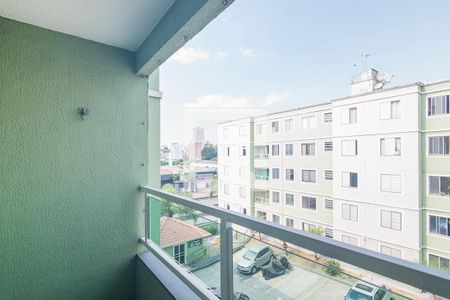 Varanda de apartamento para alugar com 2 quartos, 54m² em Parque São Vicente, Santo André